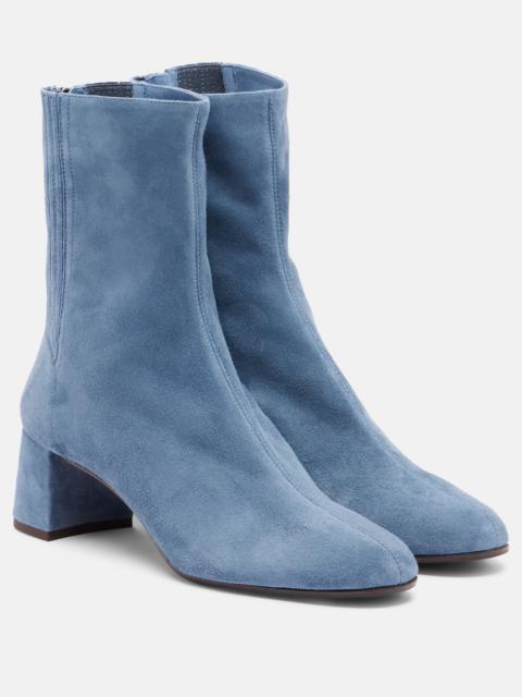 AQUAZZURA Saint Honoré suede ankle boots