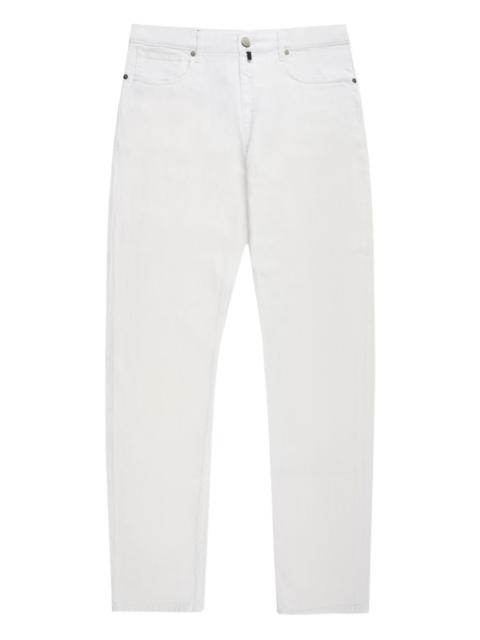 SLOWEAR logo-patch straight-leg jeans