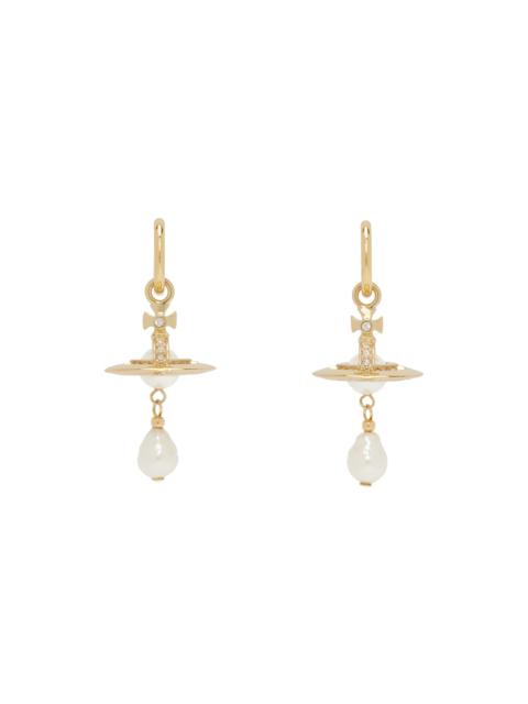 Vivienne Westwood Gold Aleksa Earrings