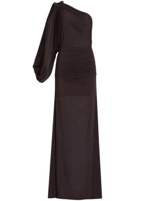 SILVIA TCHERASSI Farah one-shoulder gown