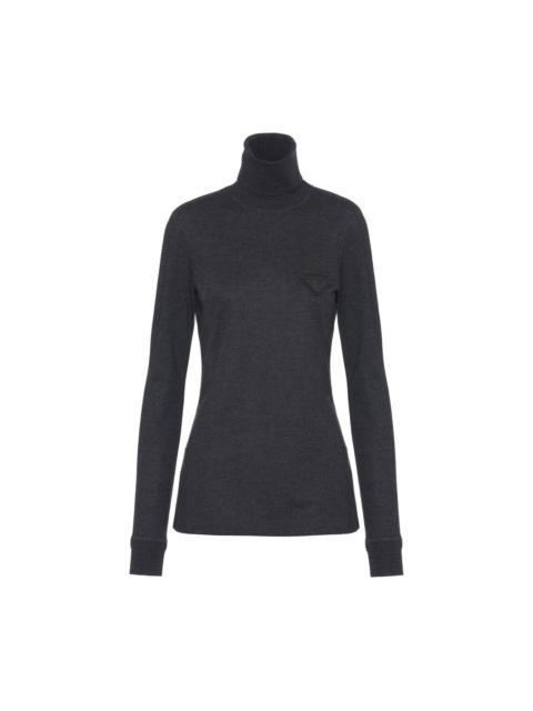 Prada Jersey turtleneck sweater