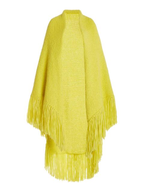 GABRIELA HEARST Lauren Wrap in Citrine Welfat Cashmere