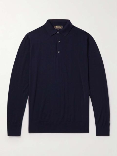 Loro Piana Wish® Virgin Wool Polo Shirt