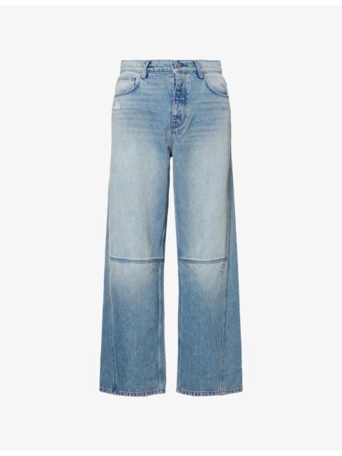 NAHMIAS Venice Wide-Leg Denim Jeans