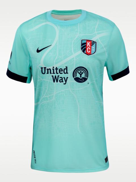 Nike Debinha de Oliveira KC Current 2025 Stadium Away Women's Nike Dri-FIT NWSL Replica Jersey