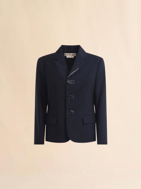 Marni Black wool blazer | gebnegozionline | REVERSIBLE