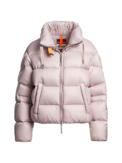PARAJUMPERS Killin quilted logo-patch jacket