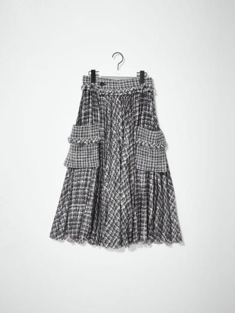 sacai Tweed Skirt