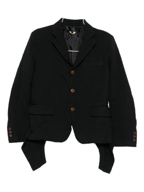 Comme Des Garçons single-breasted blazer