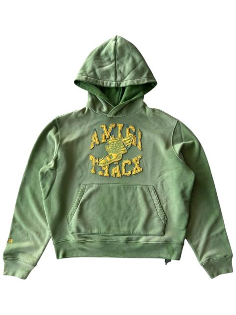 AMIRI Track Logo Hoodie "Green" AMJYHD1003 310