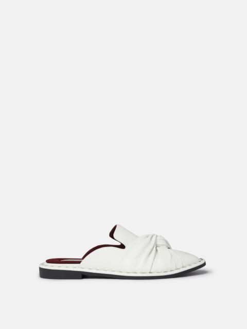 Stella McCartney Falabella Twisted Alter-Mat Open-Back Loafers