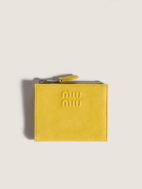 Miu Miu Small leather wallet