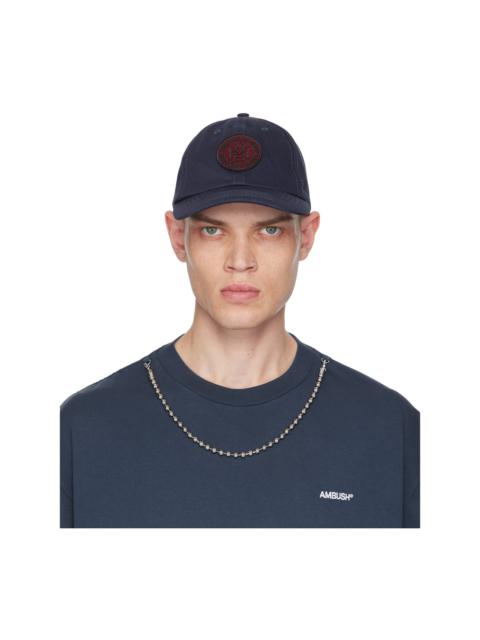 Ambush Navy Circle Logo Baseball Cap