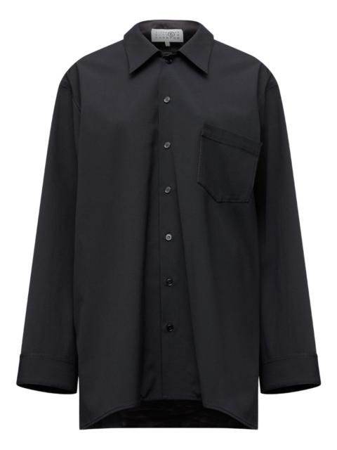 MM6 Maison Margiela long-sleeve shirt dress