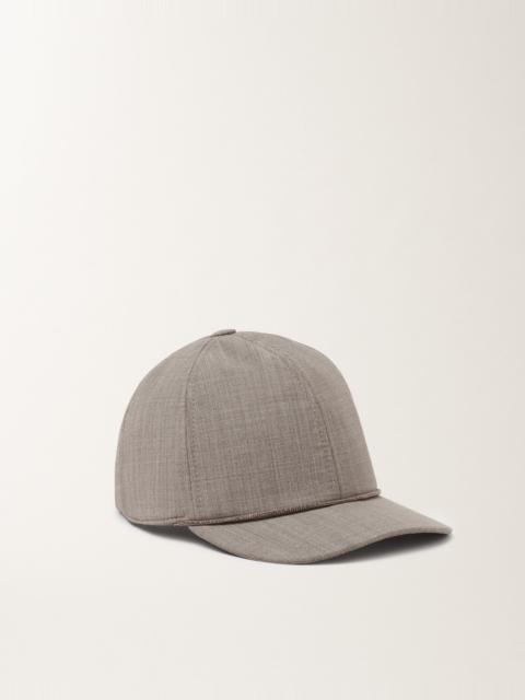 FABIANA FILIPPI Baseball cap in cool bistretch wool