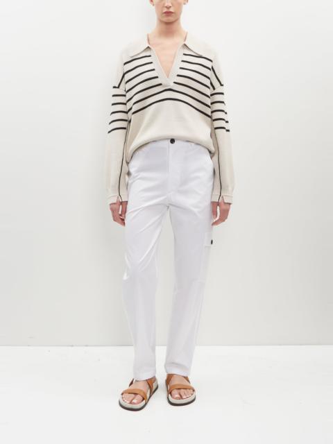 MARIA McMANUS Cropped Cotton Cargo Pant