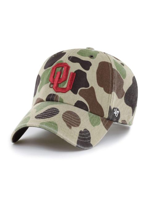 Carhartt Oklahoma Sooners '47 Camo Clean Up