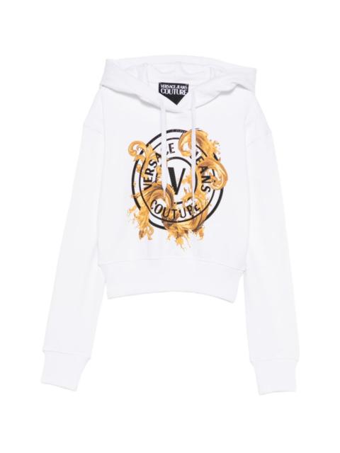 VERSACE JEANS COUTURE logo-print hoodie