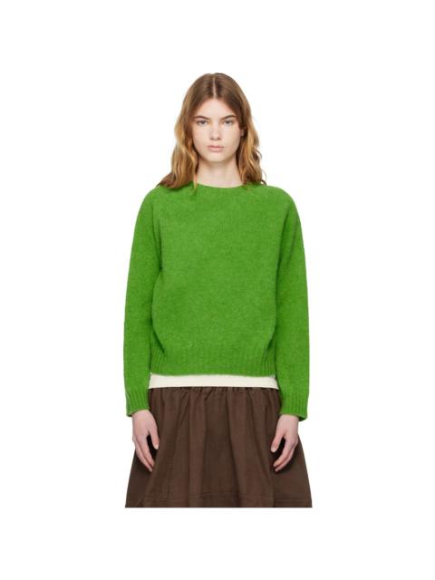 YMC SSENSE Exclusive Green Jets Sweater