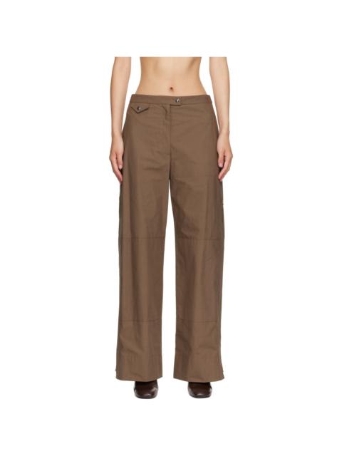 Calvin Klein Collection Brown Gemma Trousers