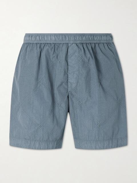 Bottega Veneta Crinkled-Satin Swim Shorts