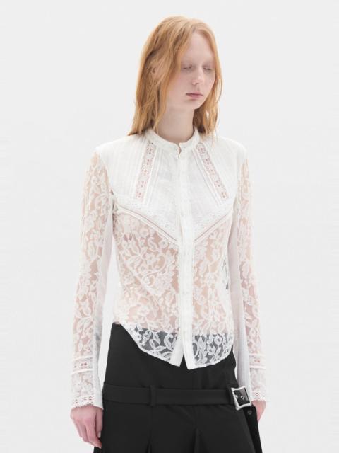 Ann Demeulemeester Storma Slim Fit Shirt with Lace