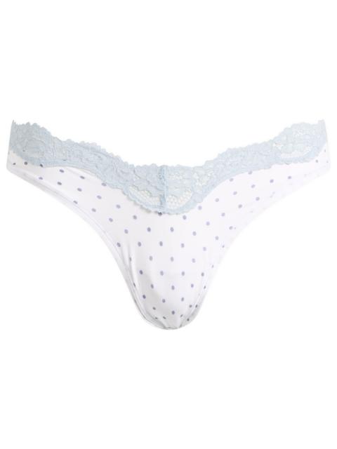 SKIMS Skims Fits Everybody Lace Dipped Thong