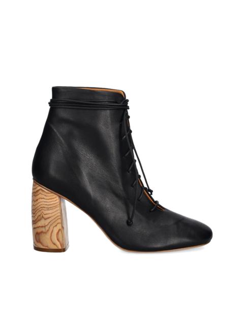 forte_forte 90mm leather ankle boots