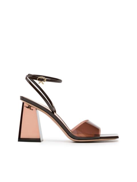 Gianvito Rossi Cosmic 85mm transparent sandals