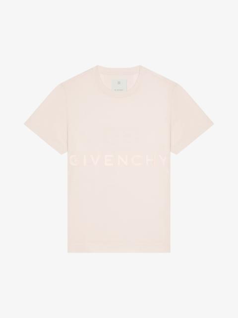 Givenchy GIVENCHY 4G SLIM FIT T-SHIRT IN COTTON