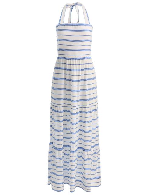 Alice + Olivia SAIGE HALTER MAXI DRESS