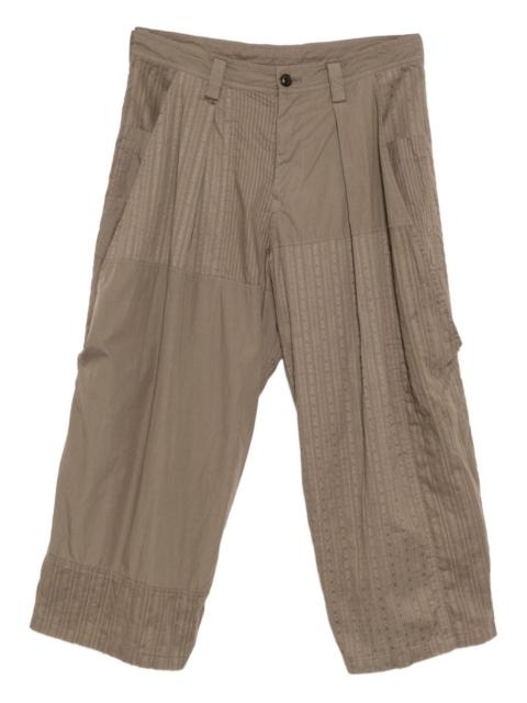 Y's twill trousers