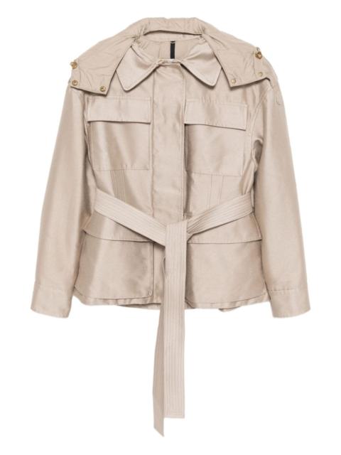 Moncler embroidered-logo jacket