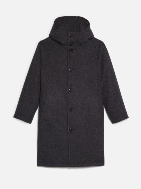 AMI Paris Hooded Quilted Coat