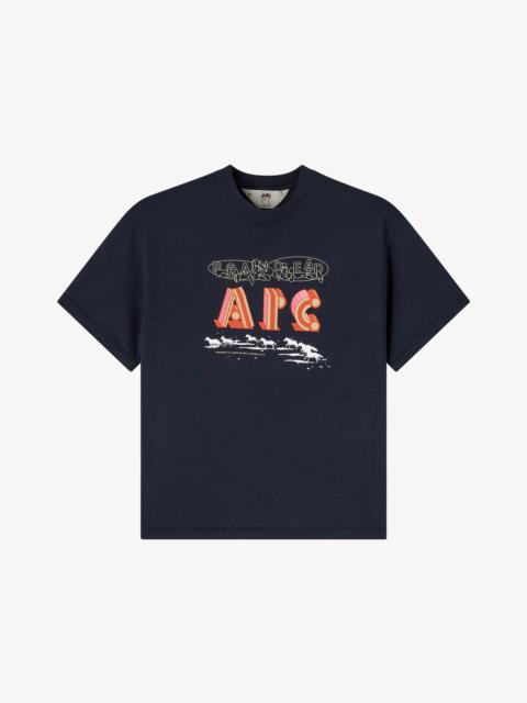 A.P.C. A.P.C. X BRAIN DEAD IN A DAZE T-SHIRT