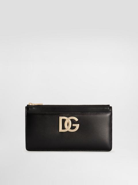 Dolce & Gabbana Large calfskin card holder with DG logo