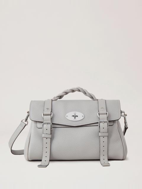 Mulberry Alexa Pale Grey Heavy Grain