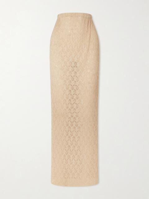 The Row Bandi Lace Maxi Skirt