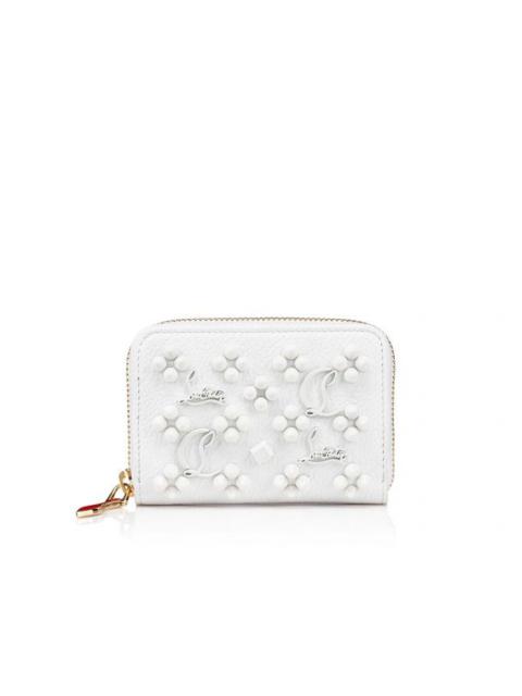 Christian Louboutin Panettone Coin Purse Woman BIANCO/BIANCO