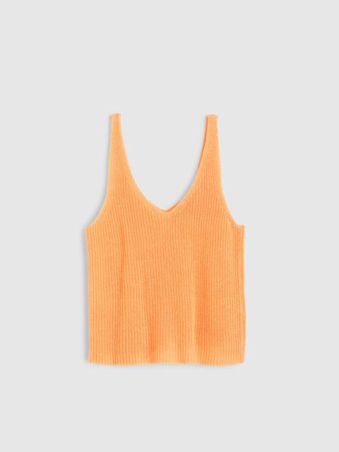 Madewell V-Neck Tank in 100% Linen