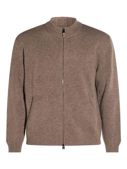 Canali zip-up cardigan