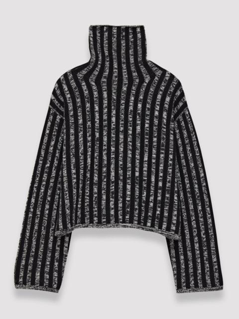 Stripes Animation High Neck Jumper