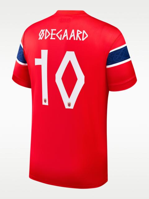Nike Martin ÿdegaard Norway National Team 2026 Stadium Home Men's Nike Dri-FIT Soccer Jersey