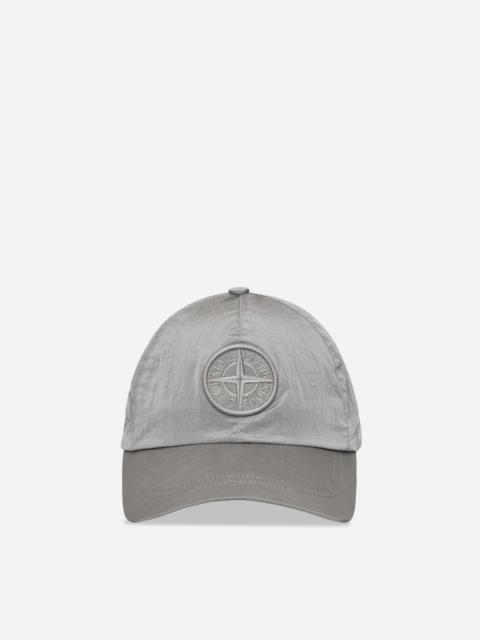 Stone Island Nylon Metal Baseball Cap Pearl Grey