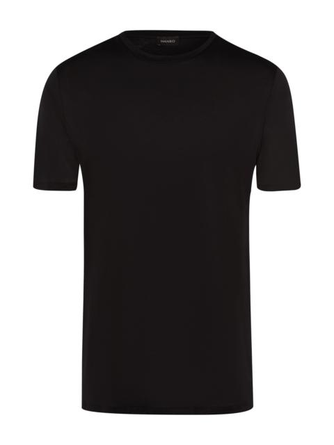 HANRO Cotton Sporty Crew Neck Cotton T-Shirt