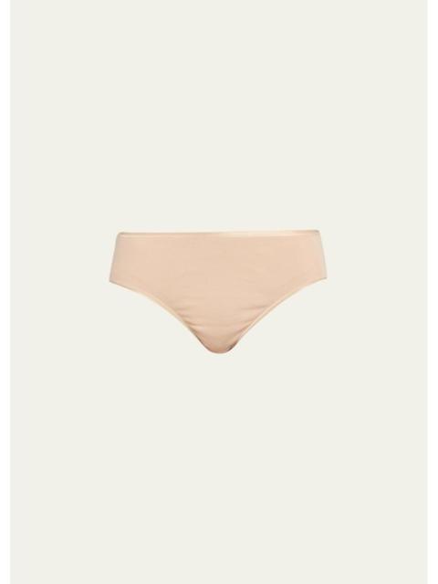 HANRO Cotton Seamless High-Leg Briefs