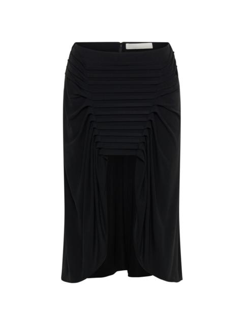 Dion Lee Ventral draped mini skirt
