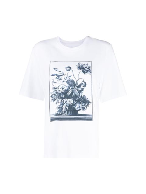 Erdem graphic-print cotton T-shirt