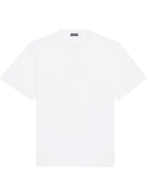 BALENCIAGA glow-in-the dark logo T-shirt