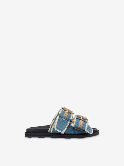 Moschino DENIM SANDALS